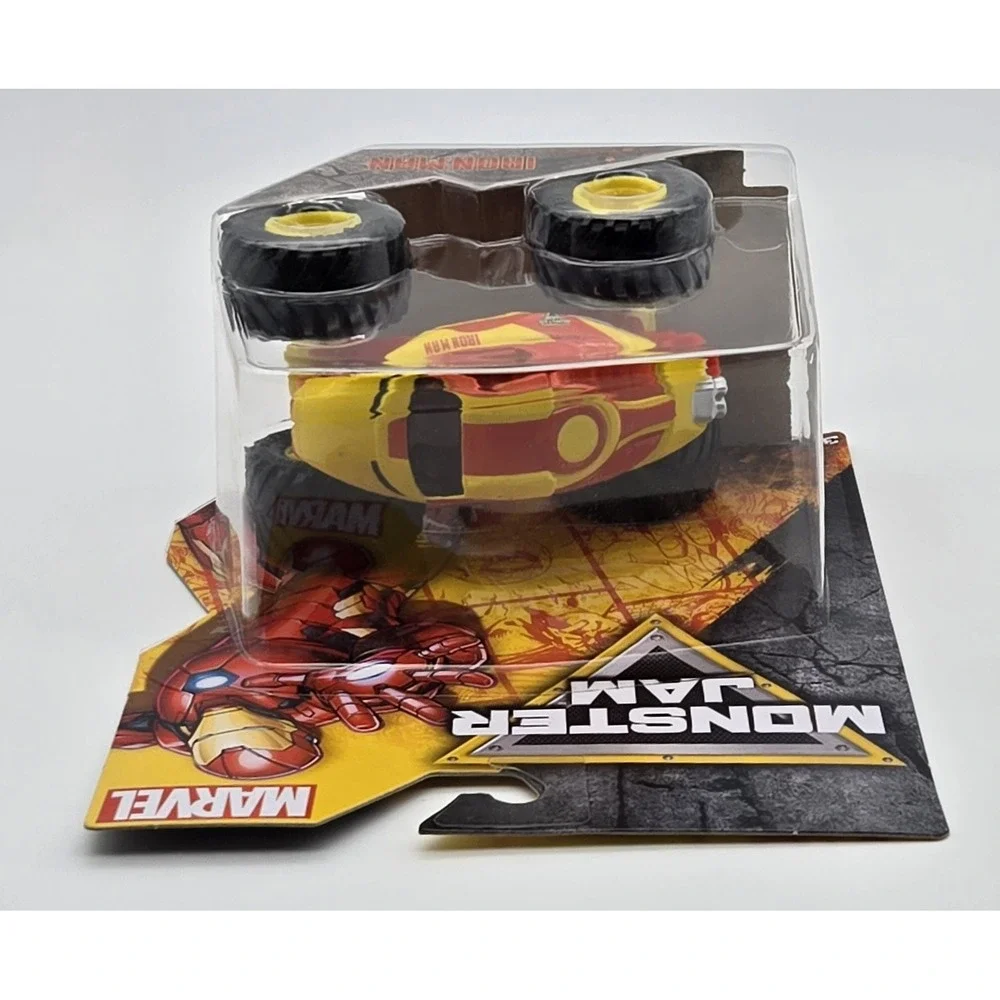 Spin Master Monster Jam Marvel Iron Man‎ Truck 1:64 Series 4 Die Cast New